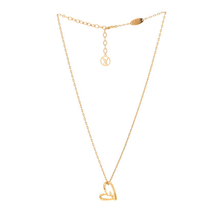 Louis Vuitton Metal Fall In Love Necklace 3 of 6