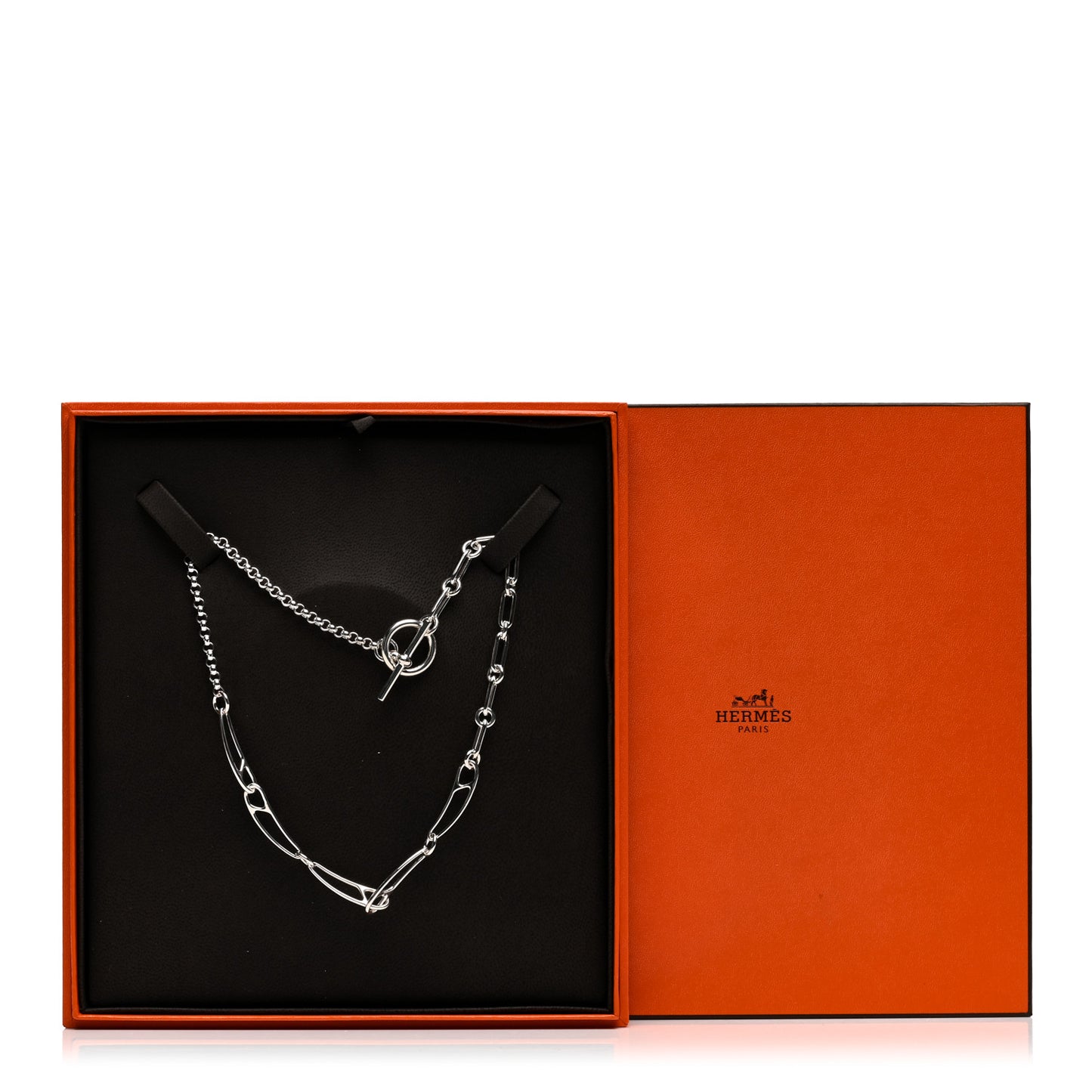 Sterling Silver Chaine d'Ancre Punk Necklace ST