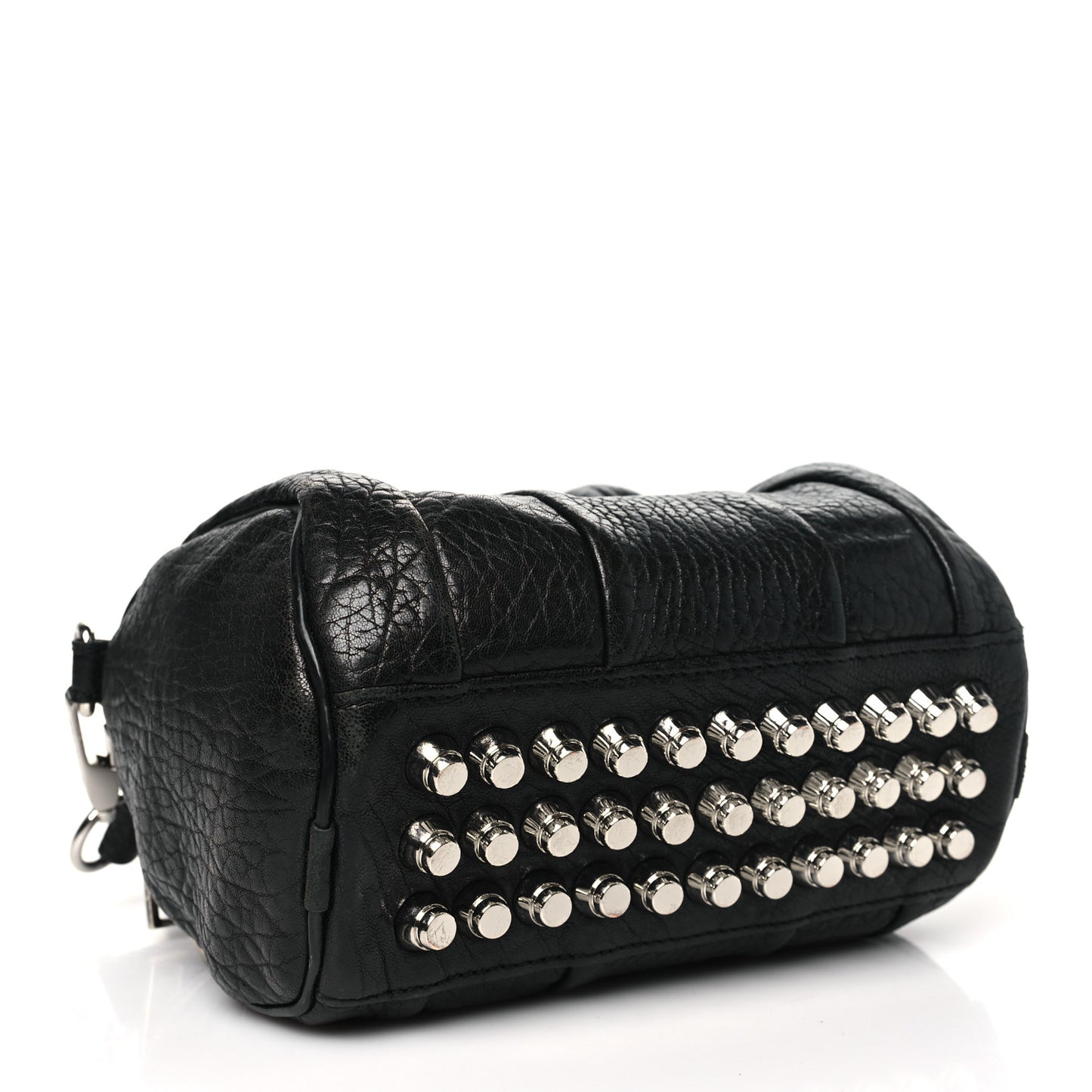 Pebbled Lambskin Mini Rockie Black Rhodium Hardware