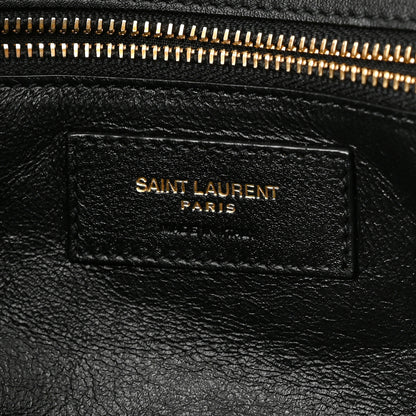 Saint Laurent Raffia Monogram Tassel Kate 99 Black 7 of 12