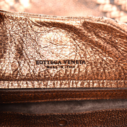 Bottega Veneta Metallic Cervo Deerskin Large Hobo Rame Ossidato 6 of 11