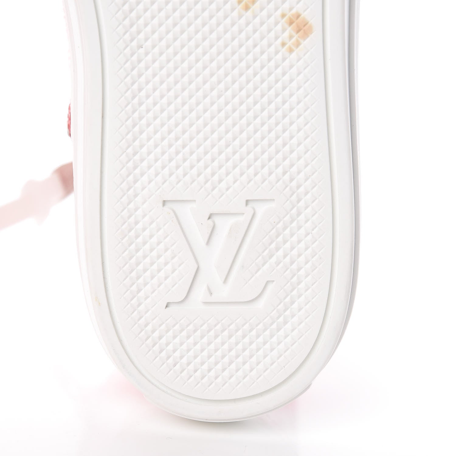 Louis Vuitton Monogram Giant Stellar Sneaker Boots 37.5 Rose Rouge 8 of 11