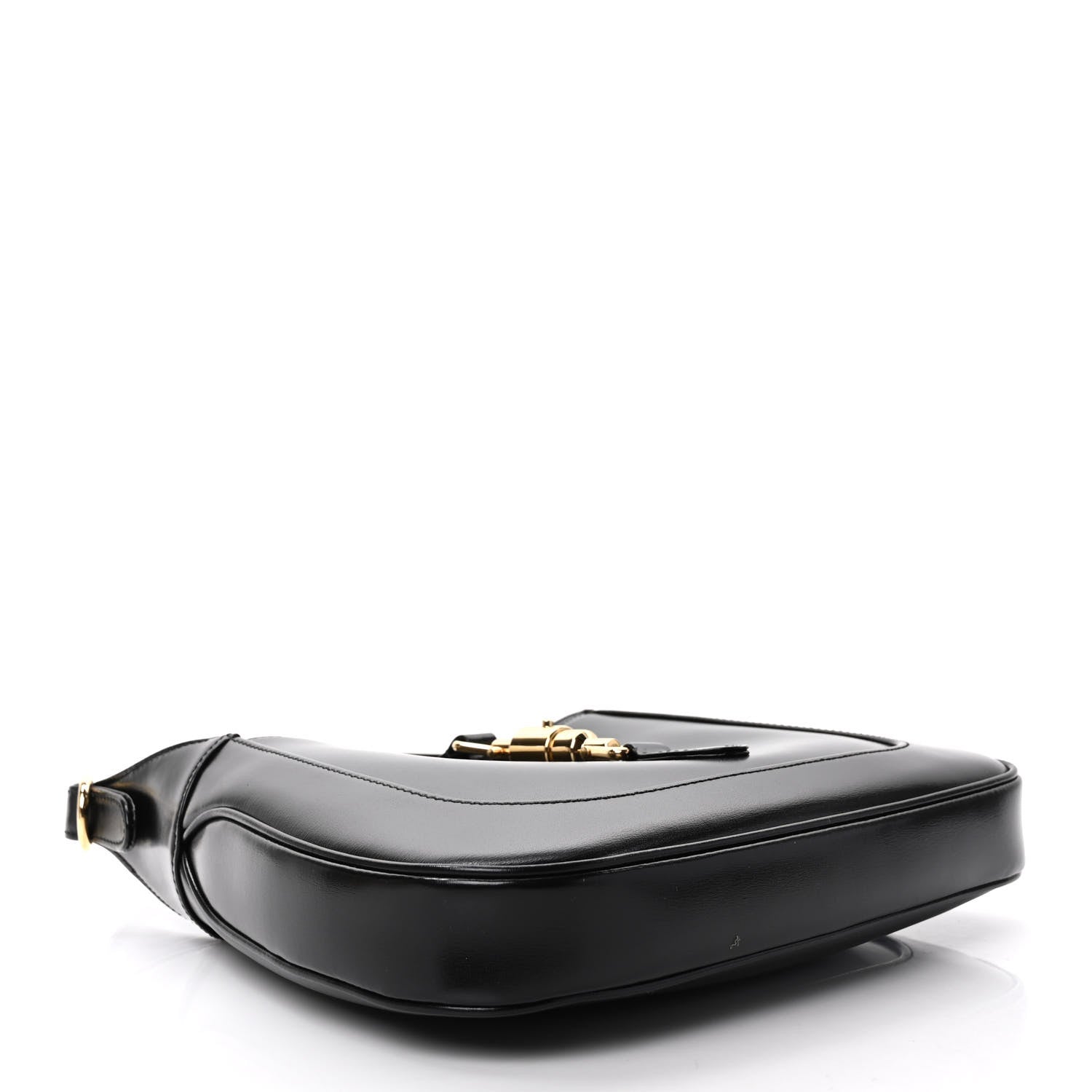 Gucci Boarded Dyana Lux Calfskin Small Jackie 1961 Hobo Black 4 of 8