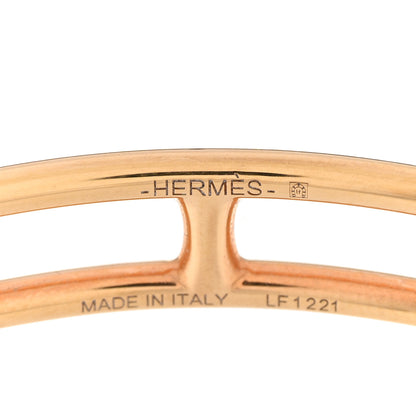 Hermes Silk Printed Astrologie Nouvelle Roulis Double Tour Bracelet T2 Lilas 4 of 5
