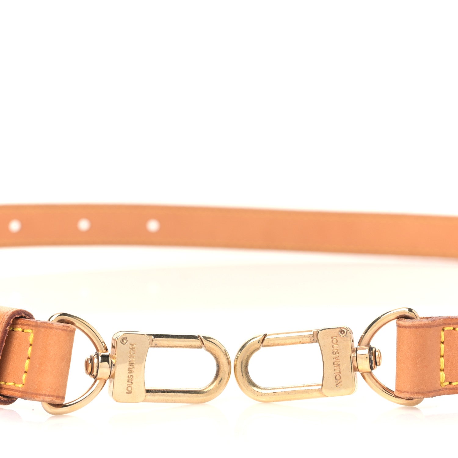 Louis Vuitton Vachetta 20mm Adjustable Shoulder Strap 3 of 3
