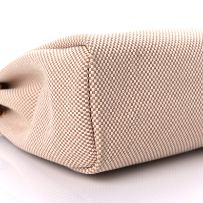 Hermes Vache Hunter Criss Viking Herbag Zip Retourne 31 PM Ecru Beige Naturel 9 of 15
