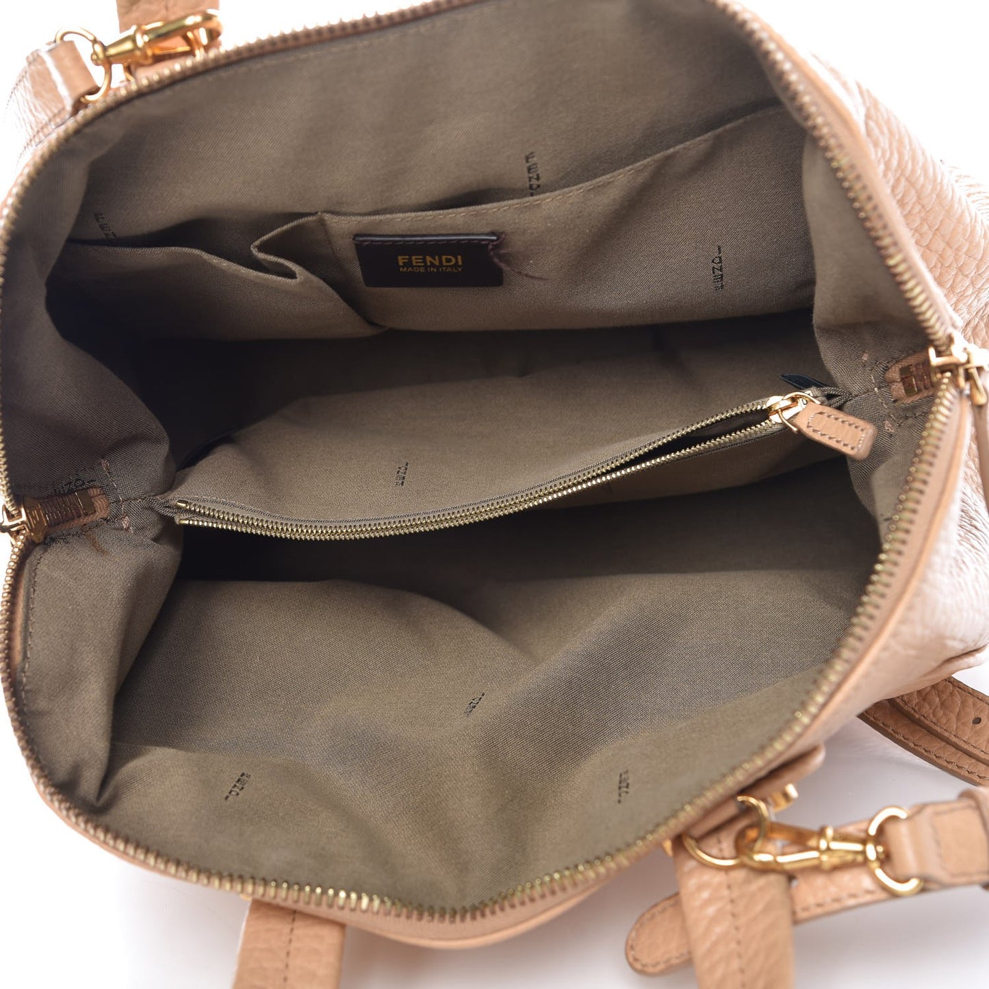 Pebbled Calfskin Small Chameleon Tote Nude