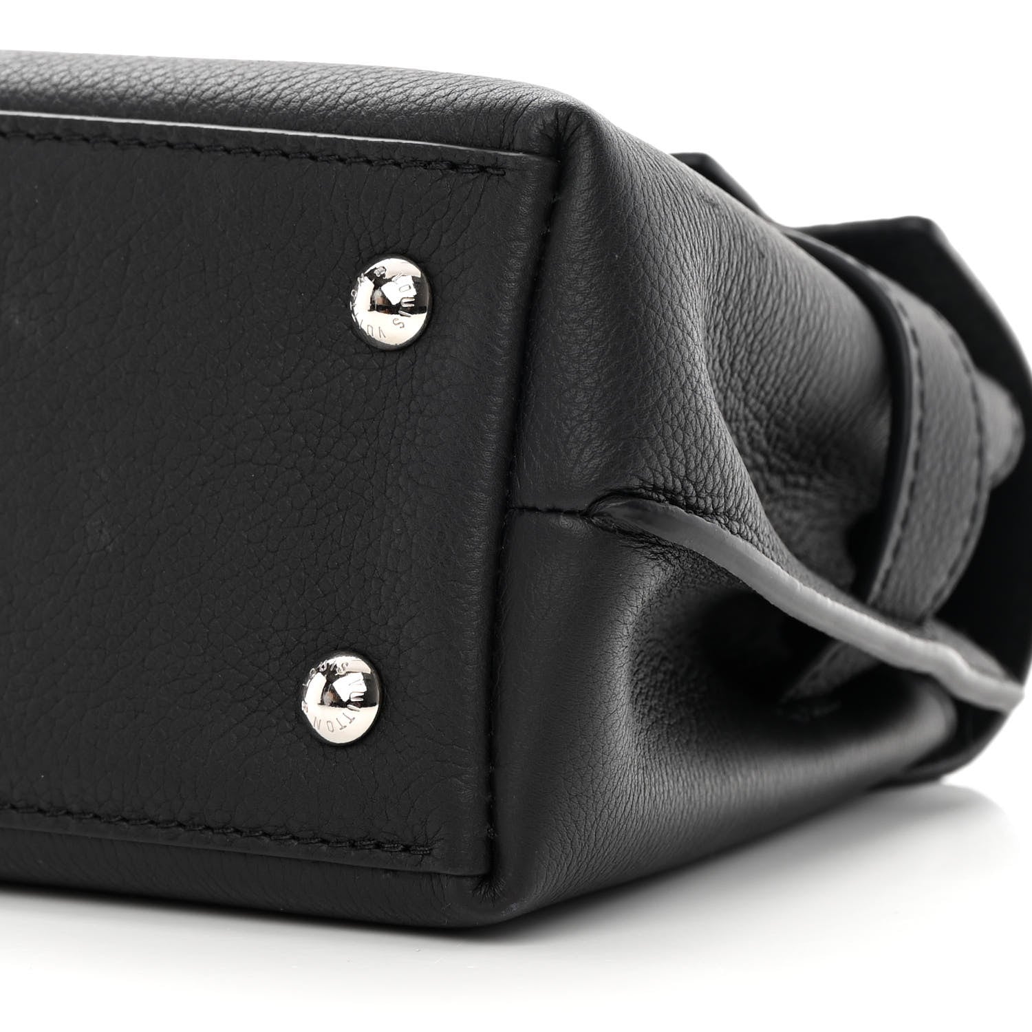 Louis Vuitton Calfskin Lockme Ever Mini Black 9 of 14