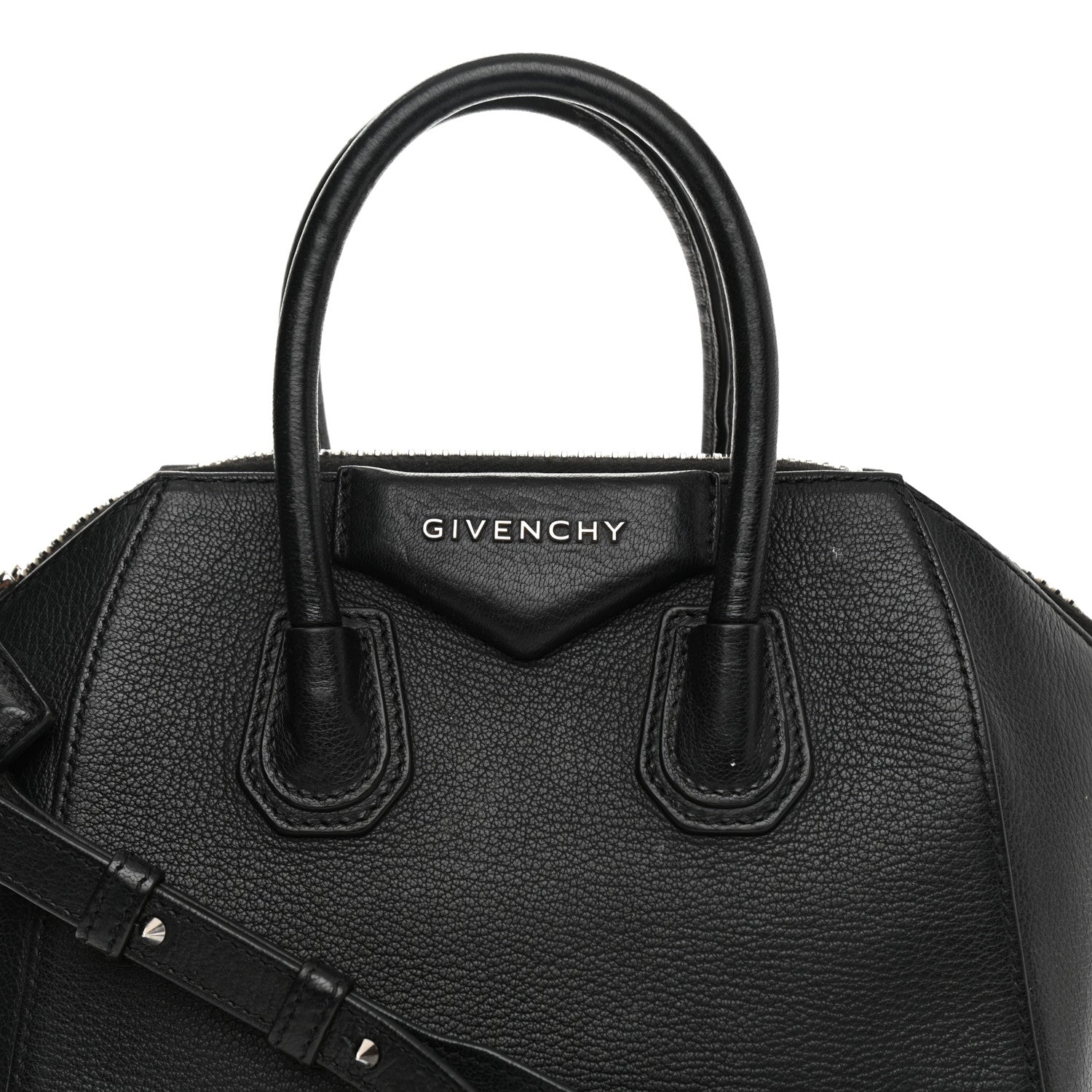 Givenchy Sugar Goatskin Mini Antigona Black 8 of 13