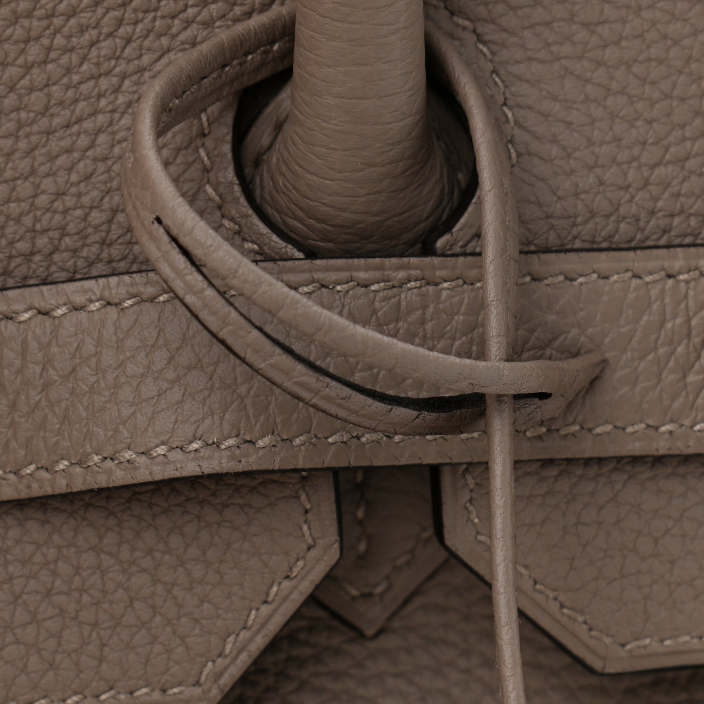 Togo Birkin 35 Gris Asphalte