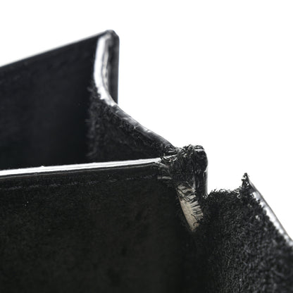 Saint Laurent Calfskin Medium Monogram Monochrome Sunset Black 12 of 15