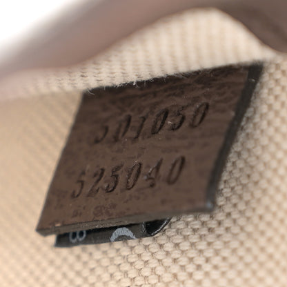 Gucci GG Supreme Monogram Web Small Neo Vintage Double Flap Messenger Bag Beige New Acero 7 of 11