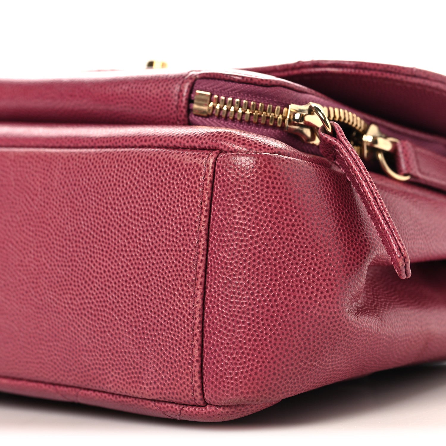Chanel Caviar Quilted Medium Business Affinity Flap Pink 10 of 10