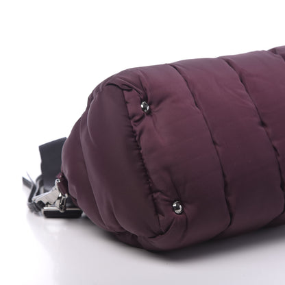 Prada Tessuto Nylon Bomber Bag Granato 13 of 14