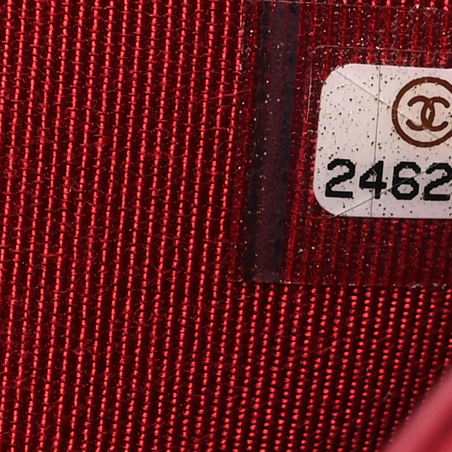 Chanel Caviar Quilted Compact Flap Wallet Dark Red 11 of 12