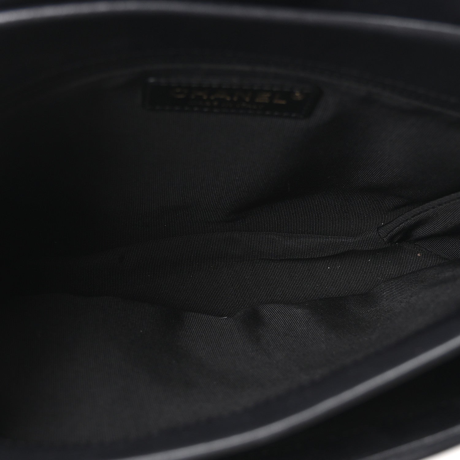 Chanel Calfskin Stitched Large Flap Black 5 of 10