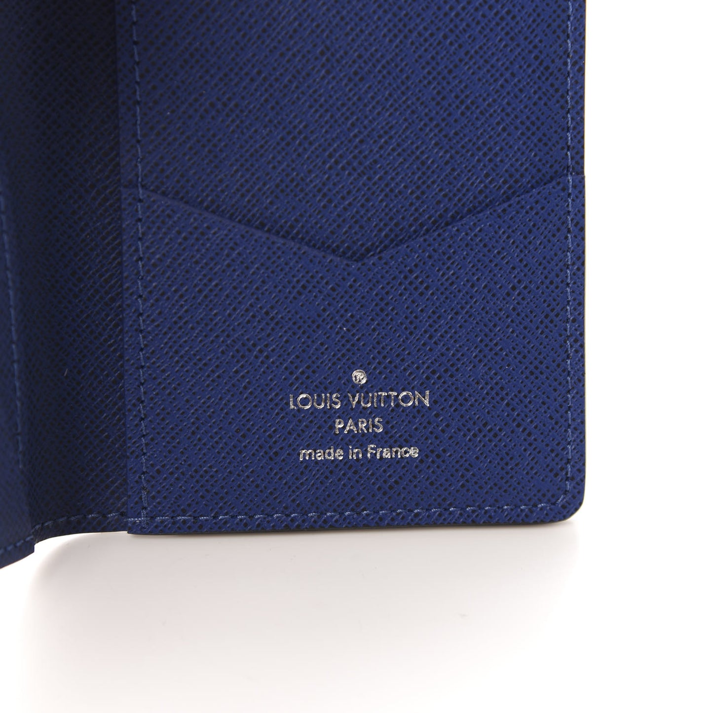 Monogram Pocket Organizer Pacific Blue