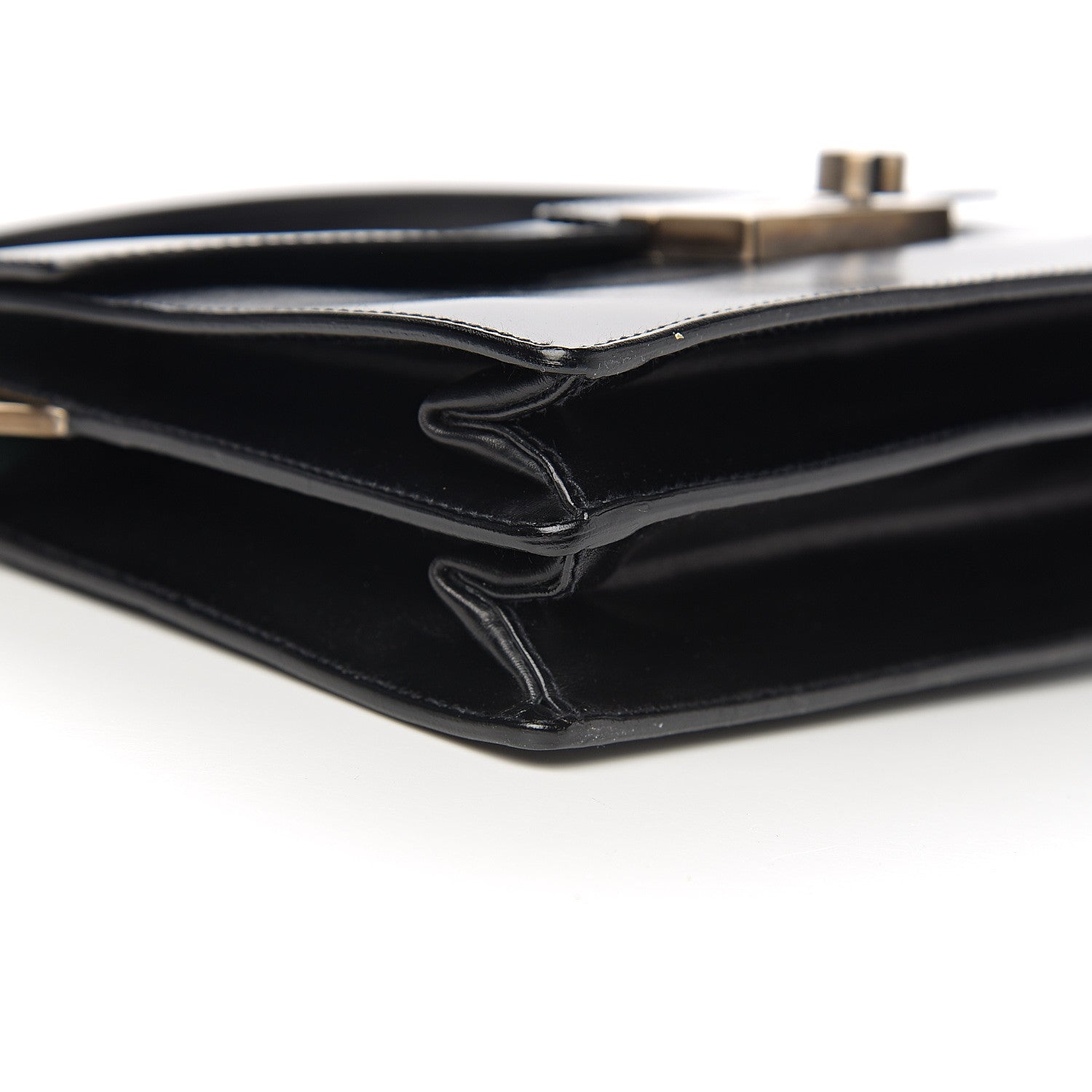 Prada Vitello Sound Shoulder Bag Black 6 of 8