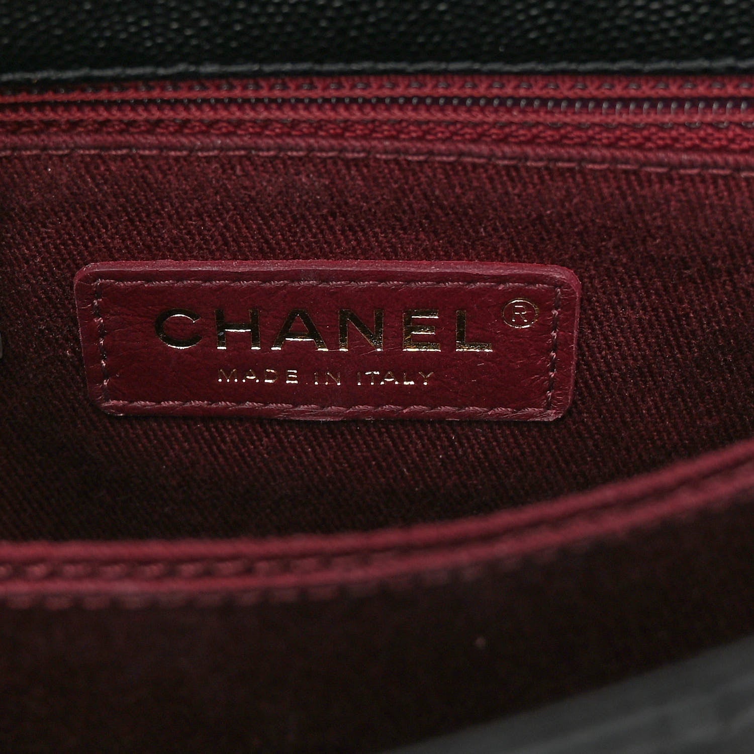 Chanel Caviar Quilted Mini Coco Handle Flap Black 6 of 9
