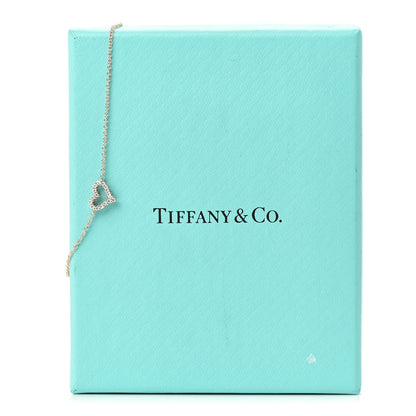 Tiffany 18K Rose Gold Diamond Heart Bracelet 6 of 6