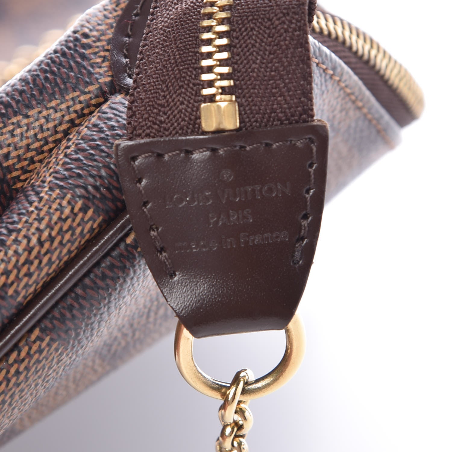 Louis Vuitton Damier Ebene Eva Clutch 9 of 9