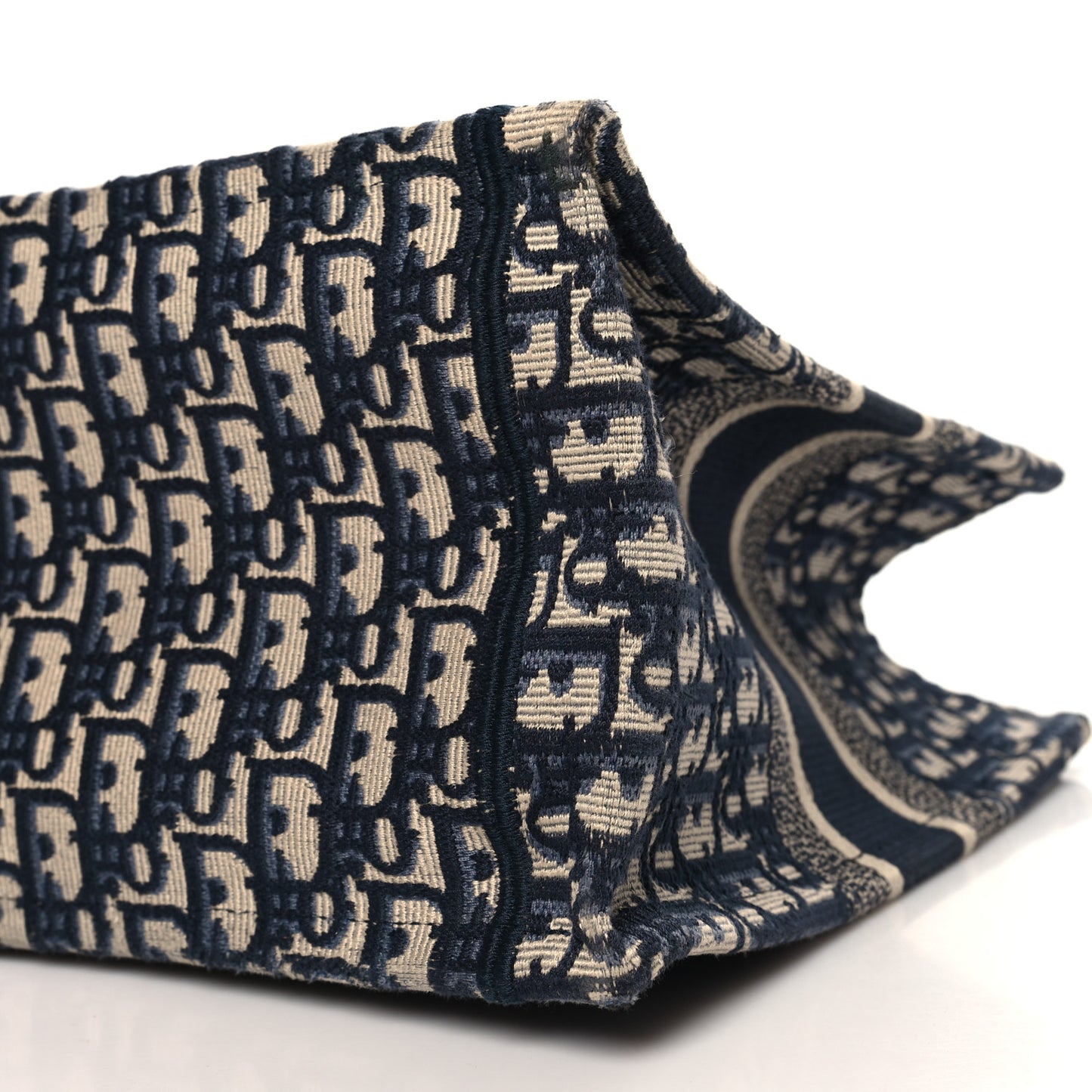 Oblique Medium Book Tote Blue Multicolor