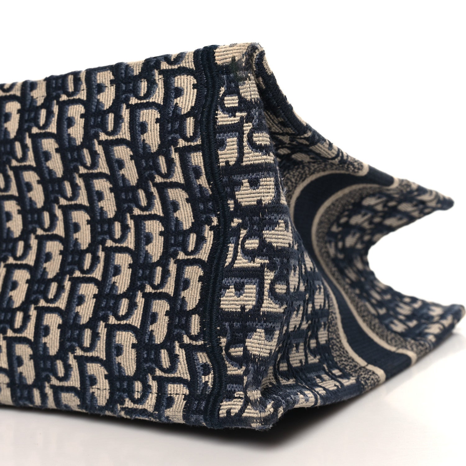 Christian Dior Oblique Medium Book Tote Blue Multicolor 10 of 12