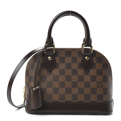 Louis Vuitton Damier Ebene Alma BB 1 of 9