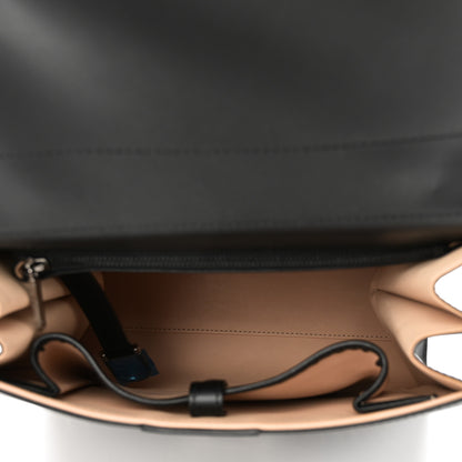 Delvaux Calfskin MM L'Humour Brillant Satchel Black 6 of 11