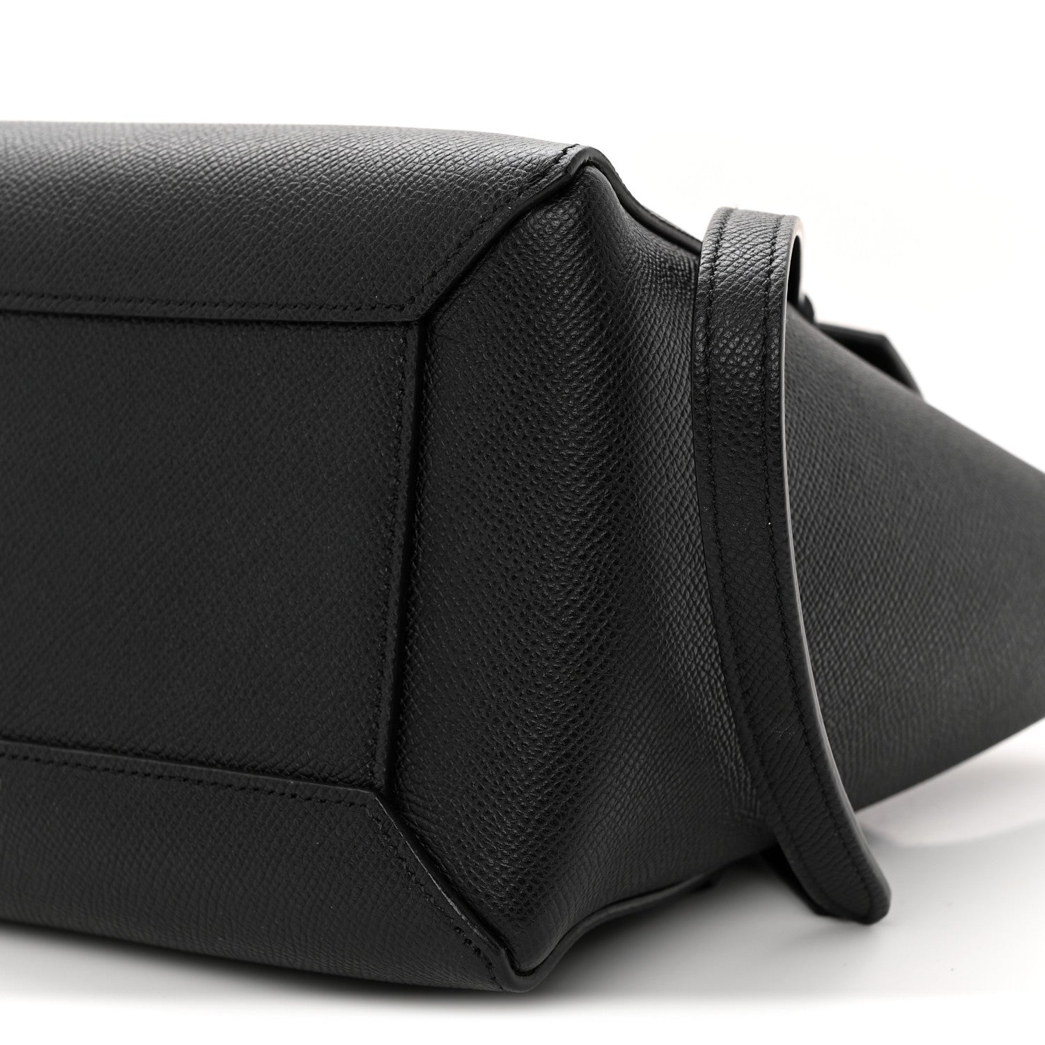 バッグ CELINE Belt Bag Black Celine Grained Calfskin Micro Belt Bag Black 1921301 – FASHIONPHILE