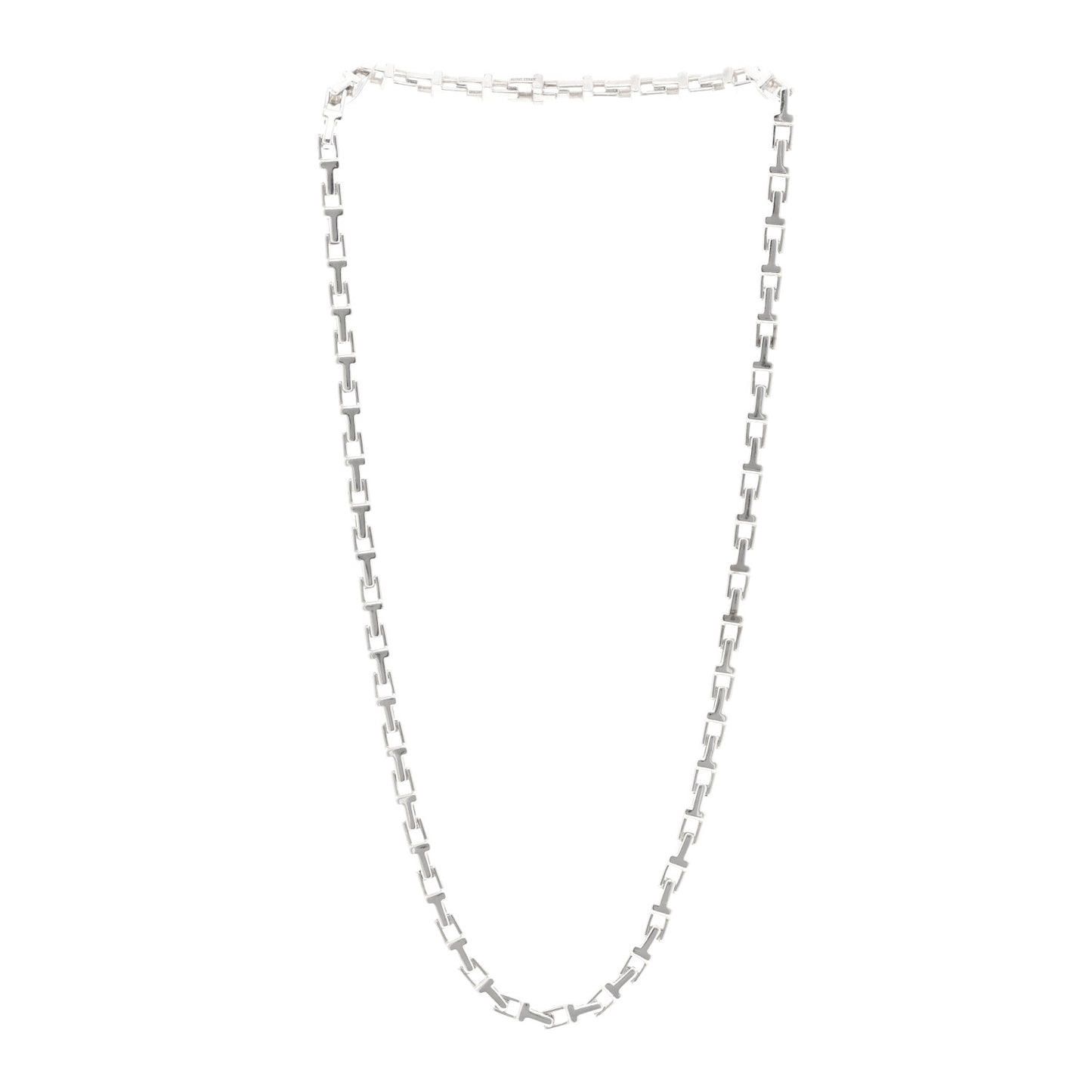 Sterling Silver Interchangeable T Chain Necklace