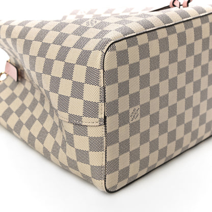Louis Vuitton Damier Azur Neonoe MM Eau De Rose 9 of 10