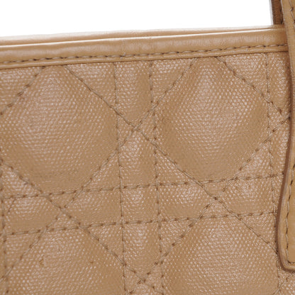 Christian Dior Coated Canvas Cannage Small Panarea Tote Beige 12 of 18