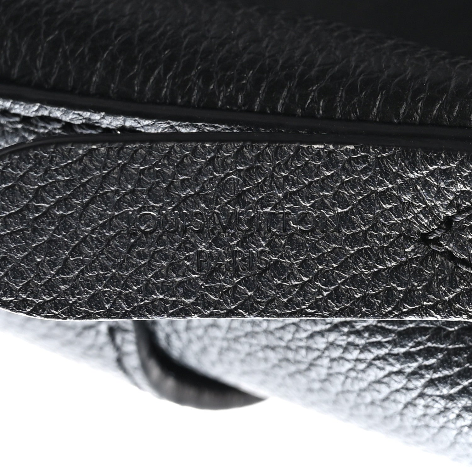 Louis Vuitton Calfskin Lock and Walk Bucket Black 7 of 11