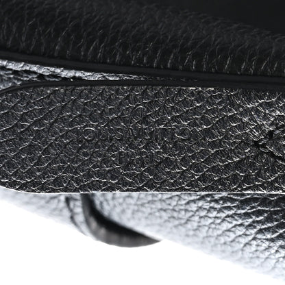 Louis Vuitton Calfskin Lock and Walk Bucket Black 7 of 11