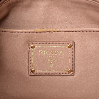 Prada Nappa Gaufre Clutch Visone 6 of 10