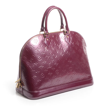 Louis Vuitton Vernis Alma GM Violet 3 of 7