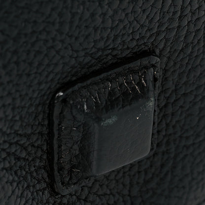 Alexander Wang Pebbled Calfskin Large Emile Black Silver Hardware 15 of 26