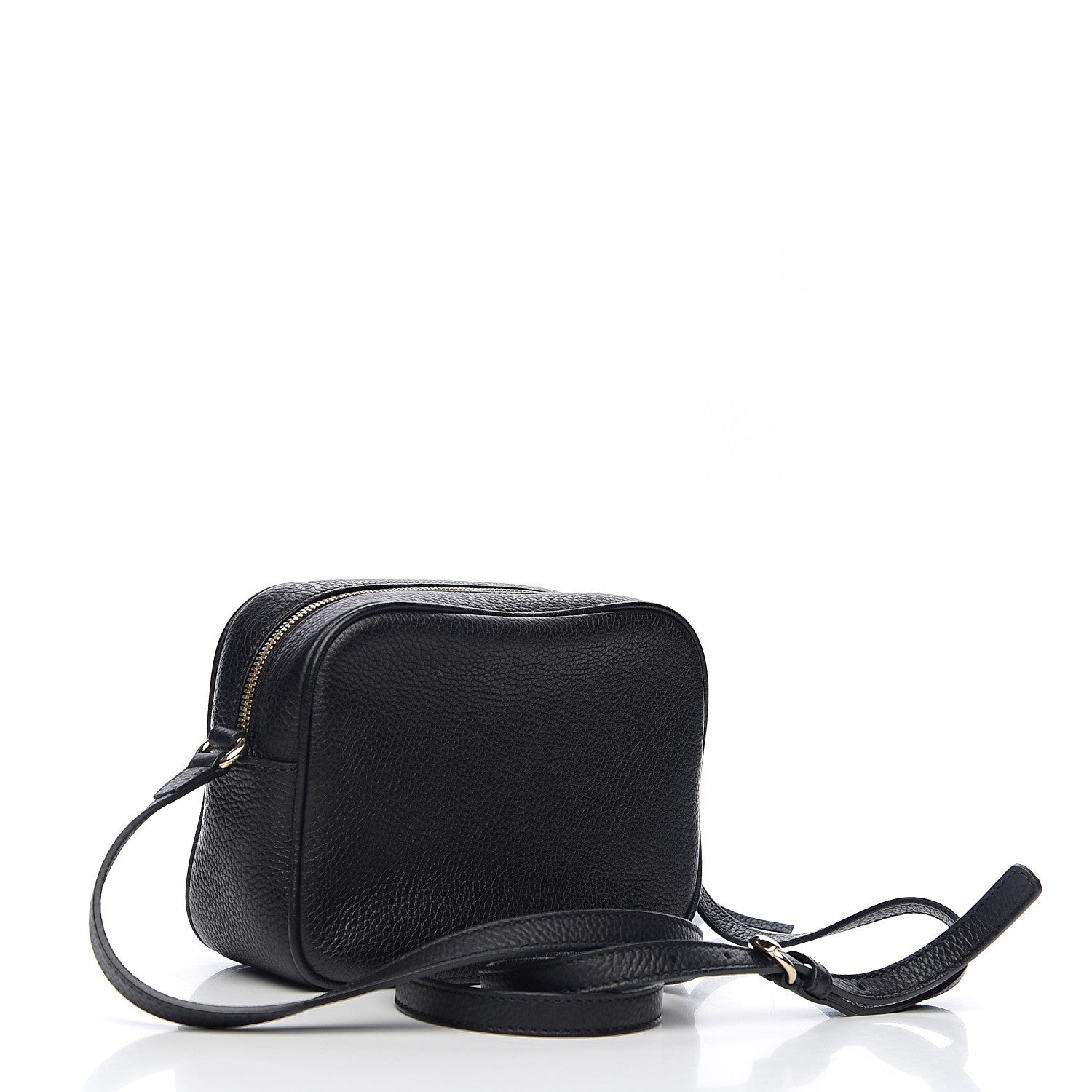 Gucci Pebbled Calfskin Small Soho Disco Bag Black 2 of 9