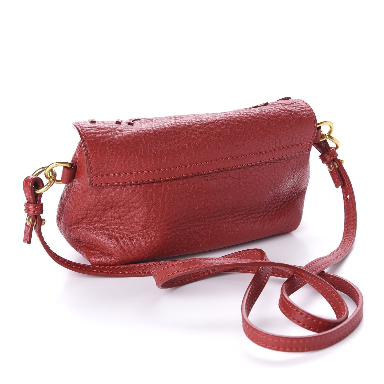 Chloe Calfskin Marcie Pochette Crossbody Bag Poppy 3 of 9