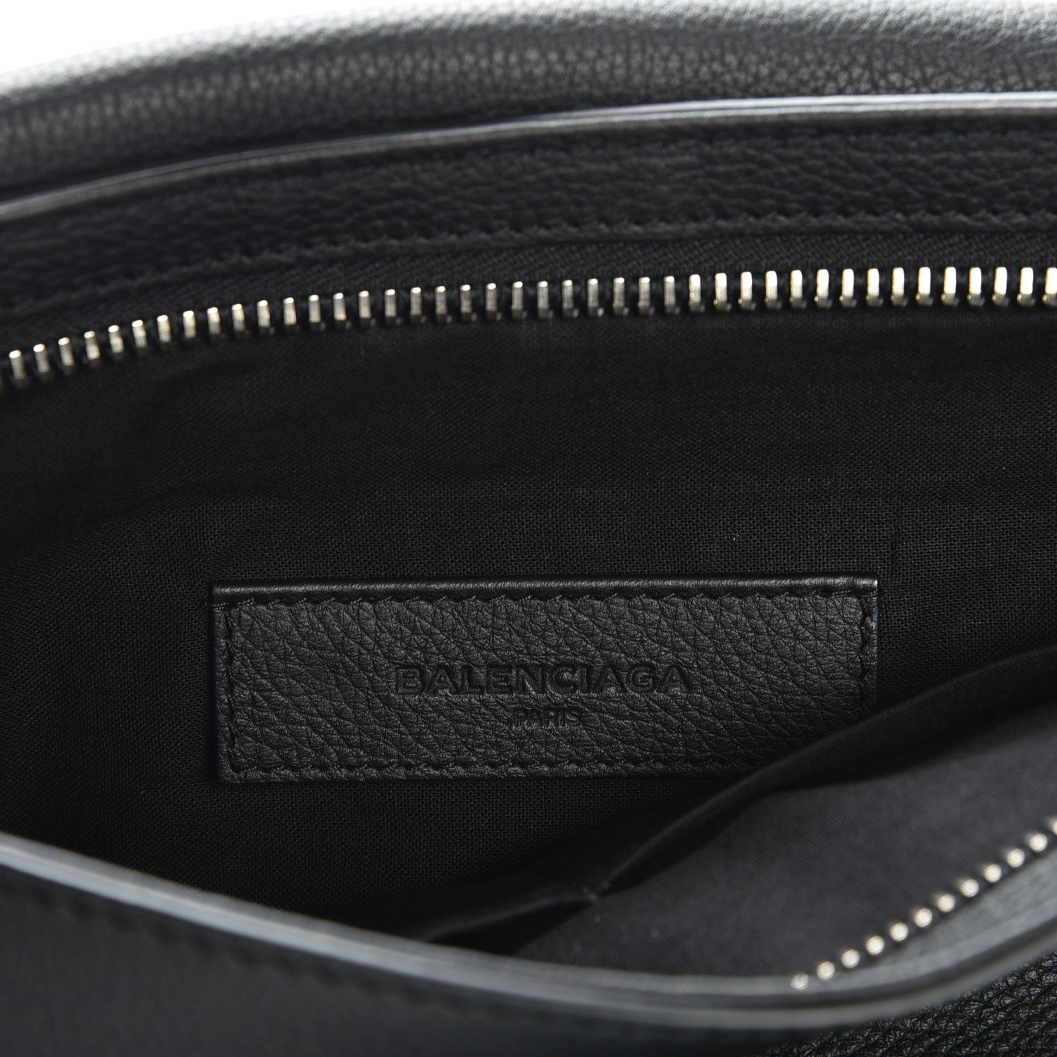 Balenciaga Calfskin Document Holder Black 6 of 9