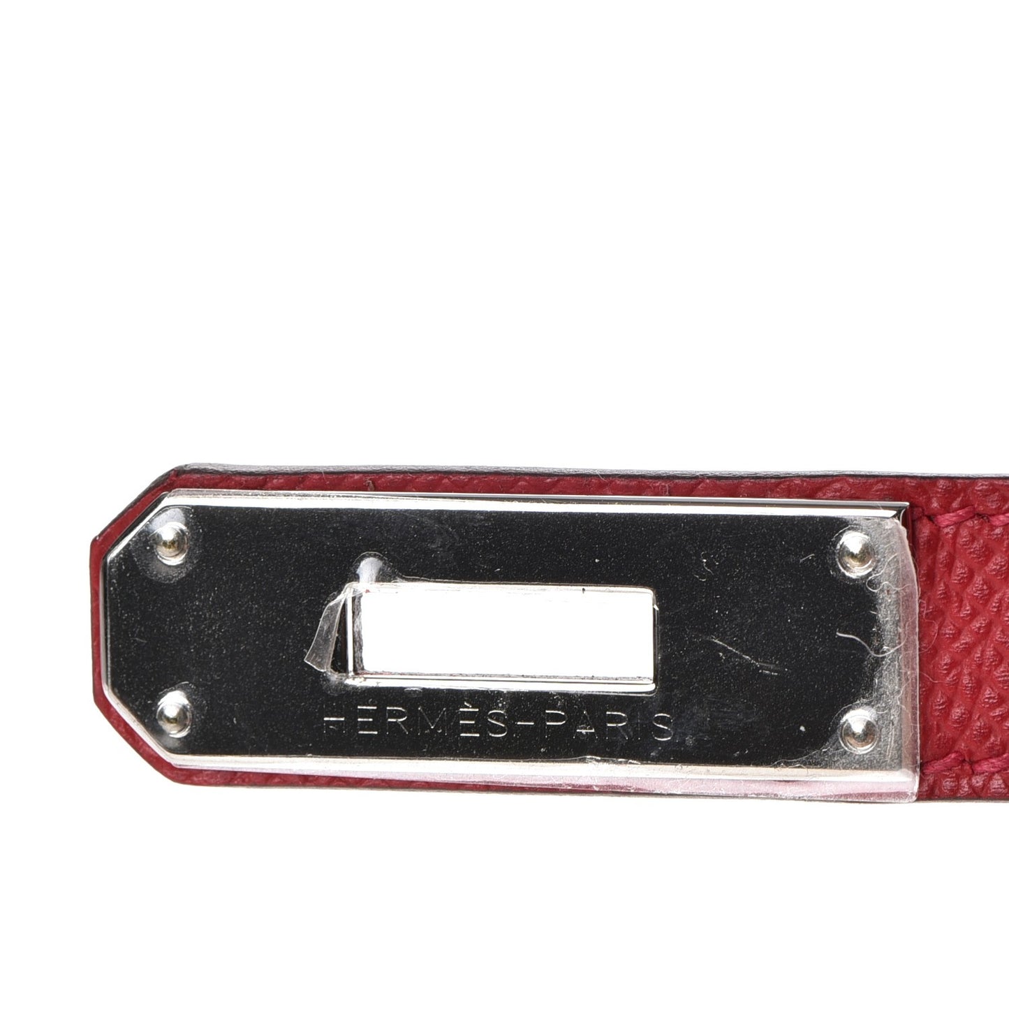 Epsom Birkin 30 Rouge Casaque
