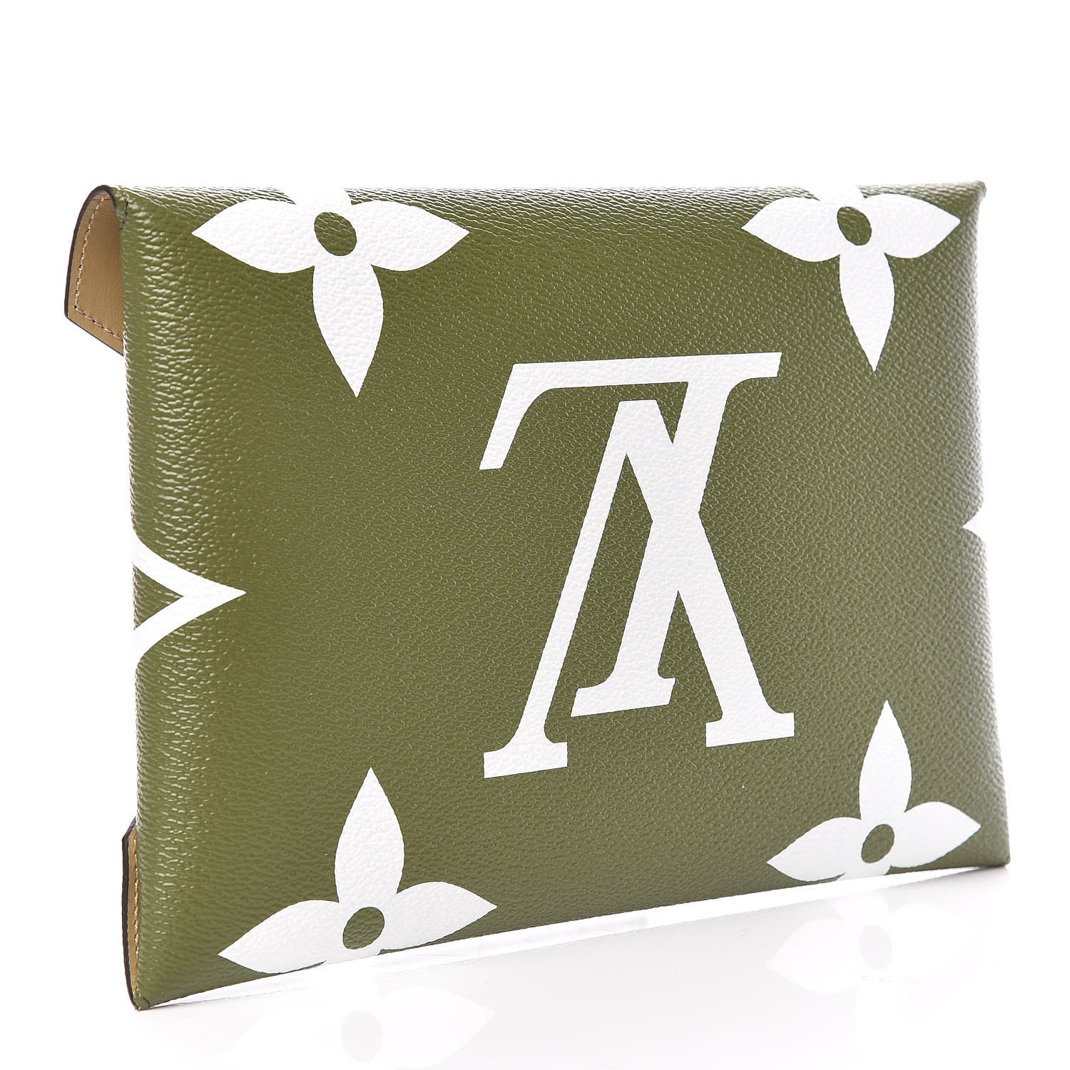 Louis Vuitton Monogram Giant Large Kirigami Pochette Kaki 3 of 7