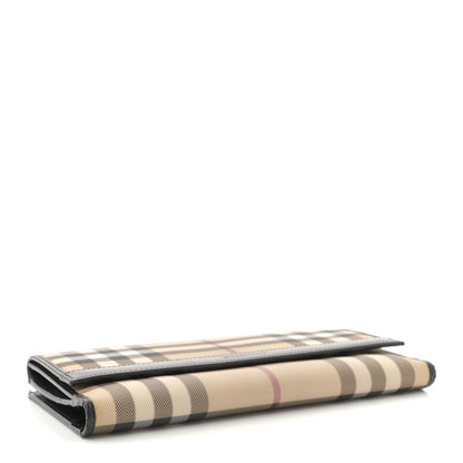 Burberry Nova Check Continental Wallet Black 4 of 9