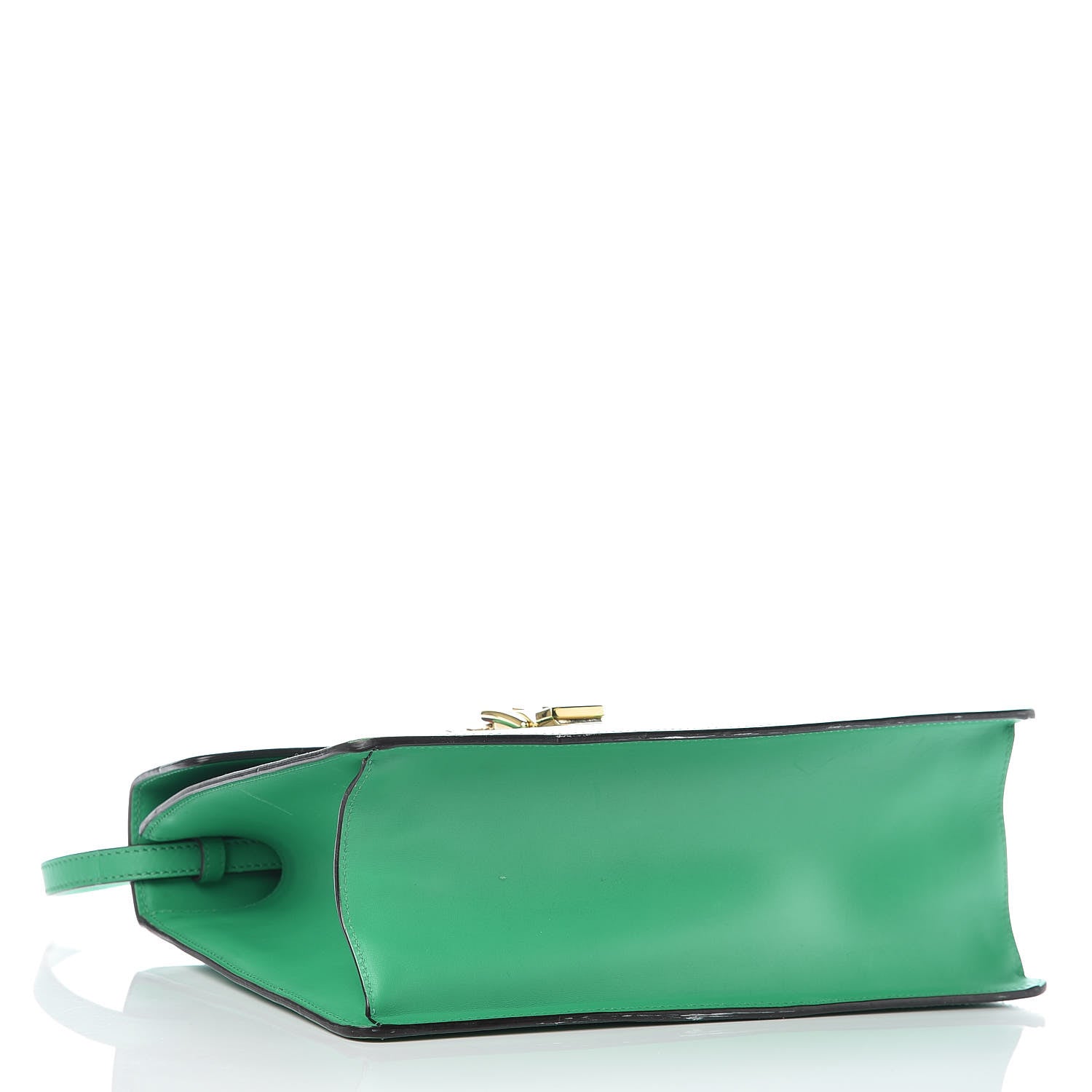 Gucci Vitello Fontanella Web Medium Sylvie Top Handle Bag Synthetic Green Garden 4 of 12