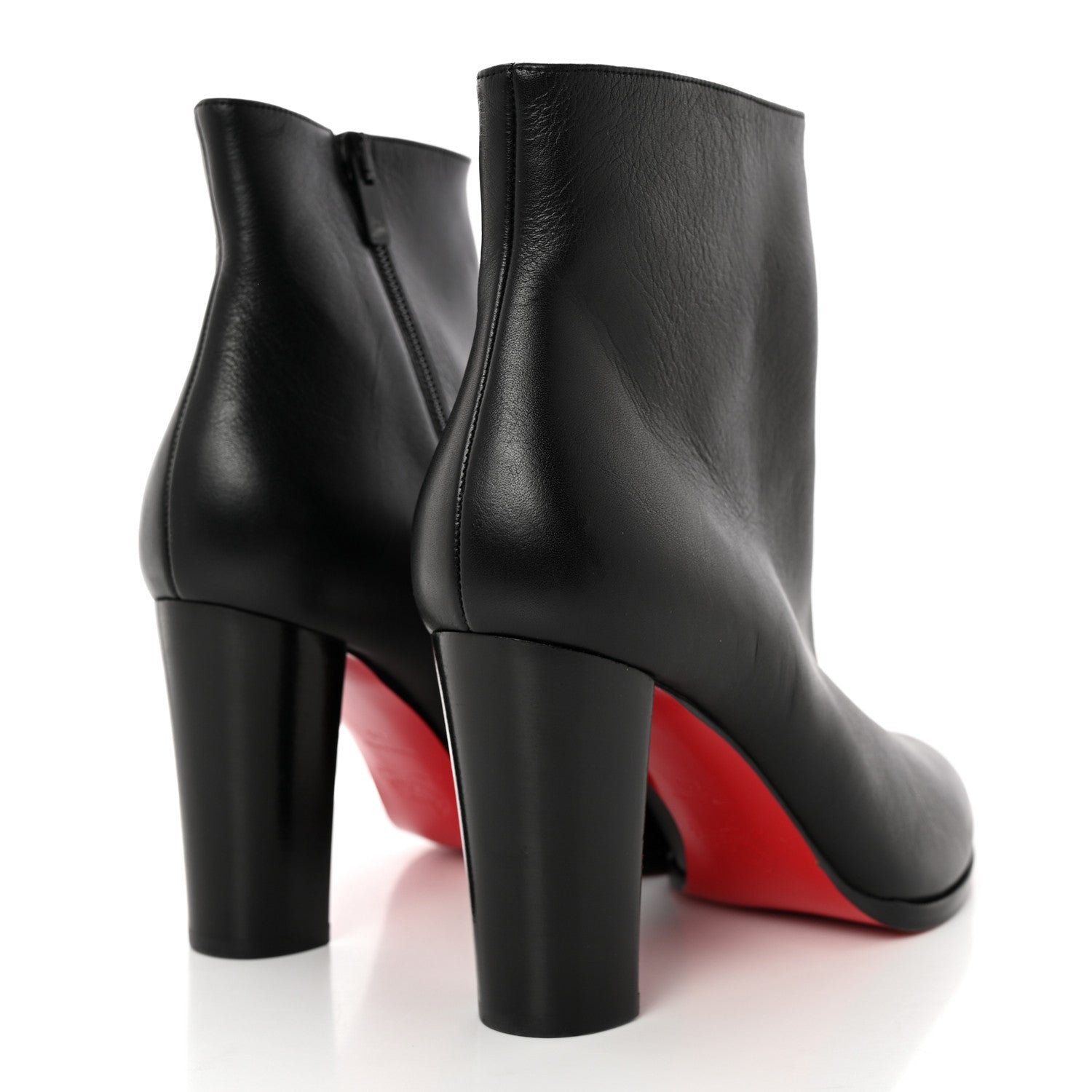 Christian Louboutin Calfskin Adox 85 Ankle Boots 40 Black 4 of 10