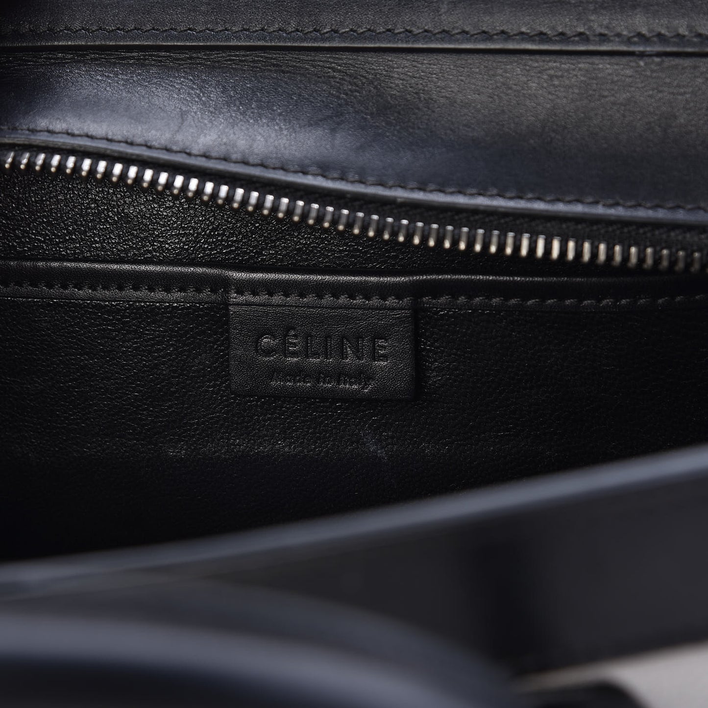 Grained Baby Calfskin Nubuck Nano Tri-Color Luggage White