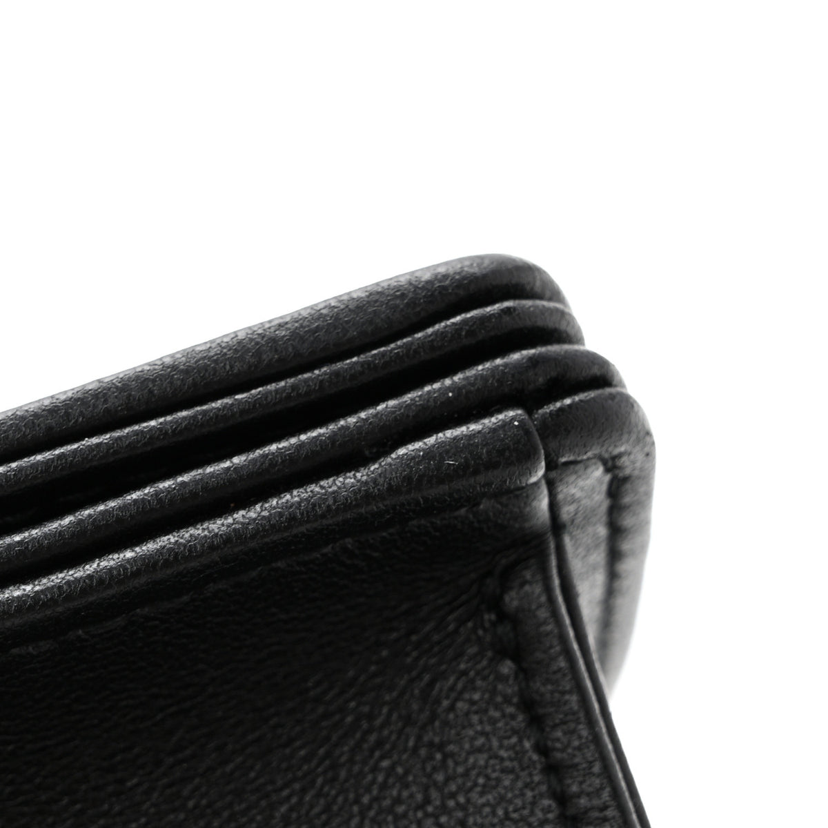 Lambskin Cannage Lady Dior Pouch Black