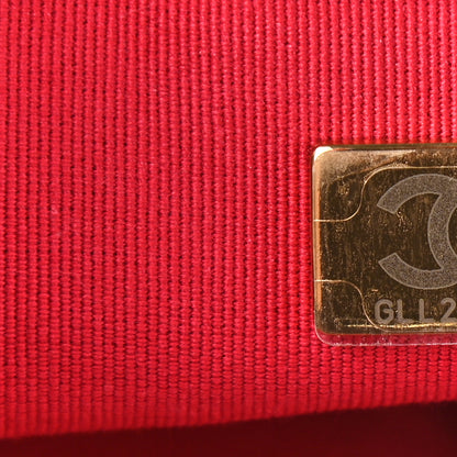 Chanel Shiny Caviar Quilted Large Chain Melody Flap Black 9 of 10