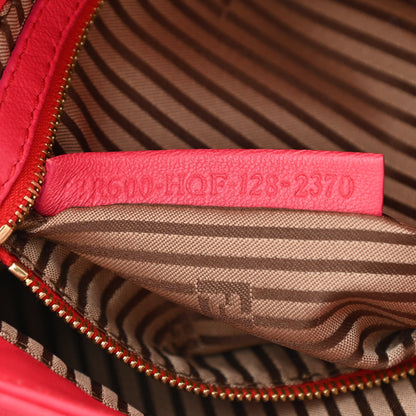 Fendi Vitello Enamel Baguette Pink 7 of 12
